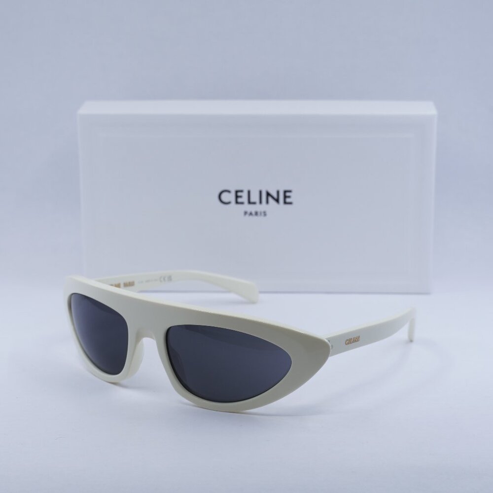 Celine Ivory Cat-Eye Sunglasses